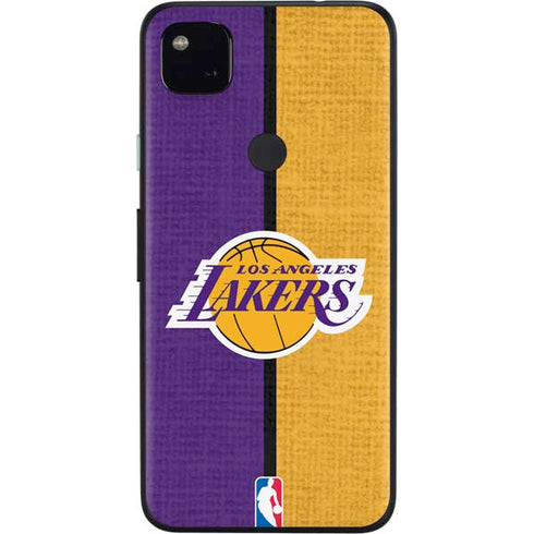 NBA Los Angeles Lakers Canvas Google Pixel 4a Skin